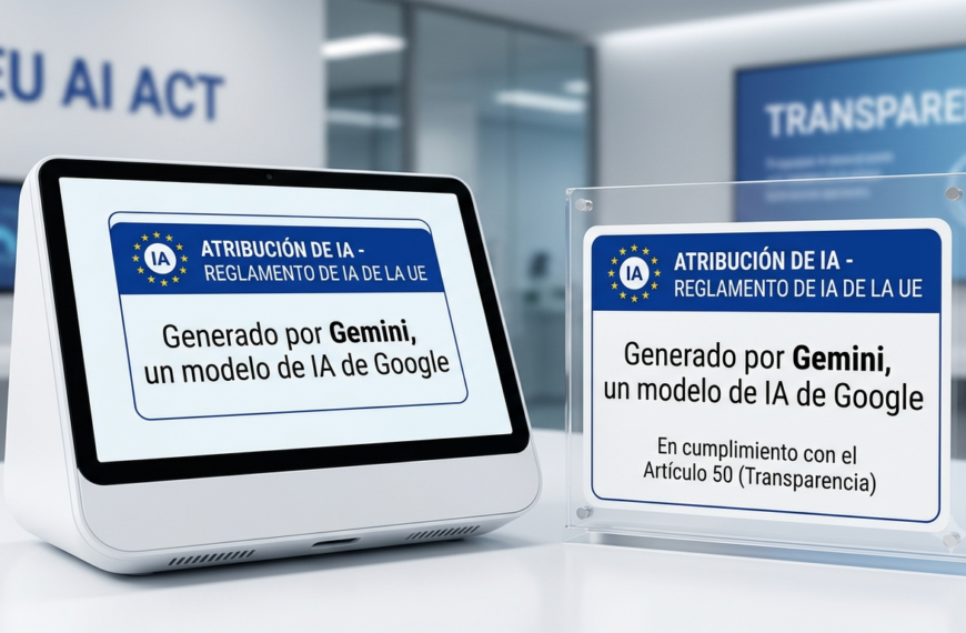 Imagen de carteles de atribución a Gemini creada por Gemini